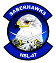 HSL-47 SABERHAWKS, Naval Air Station North Island, San Diego, CA
